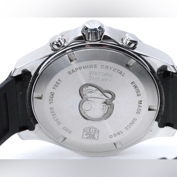 Men's Tag Heuer Aqua Racer Chronograph Watch - Picture 6 of 9